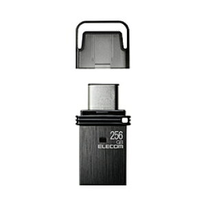 ELECOM(GR) USB (Android/iPadOS/Mac/Windows11Ή) ubN MF-CAU32256GBK m256GB /USB TypeA{USB TypeC /USB3.2 /Lbvn MFCAU32256GBK