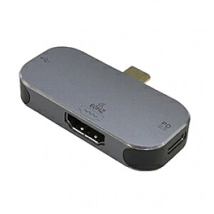 ^C[ fϊA_v^ [USB-C IXX HDMI /USB-A{USB-CXd /USB Power DeliveryΉ /100W] 4KΉ Vo[ TM-4K60MINIDOCK TM4K60MINIDOCK