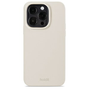 HOLDIT iPhone2022 6.1inch 3�� �V���R�[���P�[�X ���C�g�x�[�W�� 15516 15516