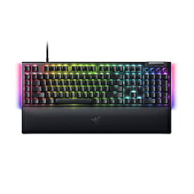 RAZER(レイザー) ゲーミングキーボード＋リストレスト BlackWidow V4(イエロー軸・英語配列) RZ03-04691800-R3M1 ［有線 /USB］ RZ03-04691800-R3M1