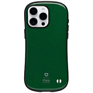 HAMEE [iPhone 15 Pro Max ��p]iFace First Class Pure�P�[�X iFace �s���A�O���[�� 41-960103 IP15PMIFACEPUREGN