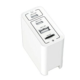 ロジック SECUBA HiCharger Pro Type-C×2ポート Type-A×1ポート ホワイト LG-SECUBA-HCP65W2C1A ［PD65W /USB-C×2 /USB-A×1 /3ポート］ LGSECUBAHCP65W2C1A