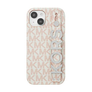 �}�C�P���R�[�X Slim Wrap Case Stand �� Ring iPhone 15 MICHAEL KORS Soft Pink MKSRSFPWPIP2361 MKSRSFPWPIP2361 �y864�z
