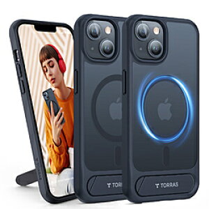 TORRASgX UPRO Pstand Case for iPhone 15 Plus P[X g[X ubN X00FX0406
