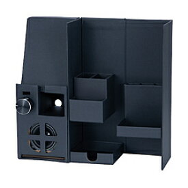 Nakabayashi 収納ボックス [W185(270)xD107xH258mm] ライフスタイルツール with Speaker ブラック LST-WS01BK LSTWS01BK
