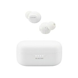 ELECOM(エレコム) ワイヤレスイヤホン Bluetooth 5.3 イヤホン 低遅延 タッチセンサー 超小型 【 iPhone iPad Android 各種対応 】 AAC対応 密閉型 Type‐C 充電 ブルートゥース ホワイト ホワイト LBT-TWS16WH LBTTWS16WH