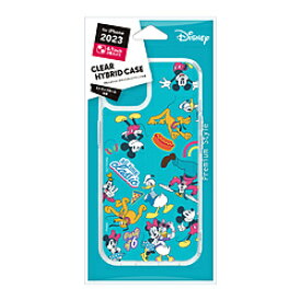 PGA iPhone 15 クリアハイブリッドケース Premium Style ミッキー＆フレンズ PG-D23APT09MKY PGD23APT09MKY