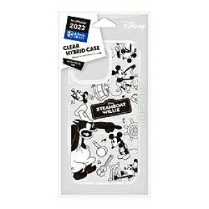 PGA iPhone 15 Pro �N���A�n�C�u���b�h�P�[�X Premium Style ���C�D�E�B���[ PG-D23BPT08MKY PGD23BPT08MKY