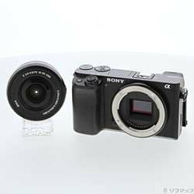 【中古】SONY(ソニー) α6100 パワーズームレンズキット ILCE-6100L ブラック【291-ud】