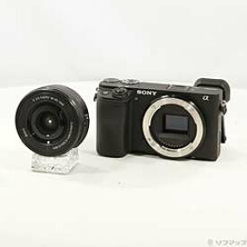 【中古】SONY(ソニー) α6400 ILCE-6400L パワーズームレンズキット ブラック【291-ud】