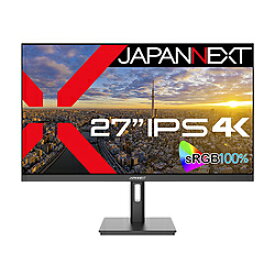 JAPANNEXT PCモニター JN-IPS2709UHDR ［27型 /4K(3840×2160） /ワイド］ JNIPS2709UHDR