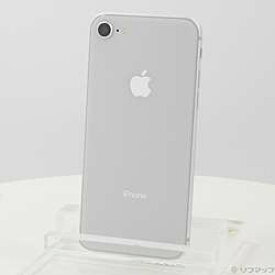 【中古】Apple(アップル) iPhone8 64GB シルバー MQ792J／A SIMフリー【291-ud】