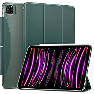 ESR 12.9インチ iPad Pro (第6/5世代)用 Ascend 三つ折りケース フォレストグリーン AscendTrifoldCase