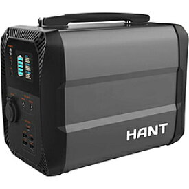 ジェイエスピー HANT ポータブル電源 500Wh/300W HAPPEB50 ［リチウムイオン電池 /10出力 /AC・DC充電・ソーラー(別売) /USB Power Delivery対応］ HAPPEB50