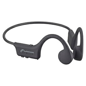 オーム電機 ブルートゥースイヤホン 耳かけ型 骨伝導イヤホン AudioComm ブラック HP-BC110N ［ワイヤレス(ネックバンド) /骨伝導型 /Bluetooth対応］ HPBC110N