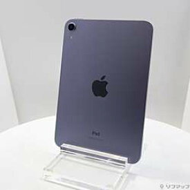 【中古】Apple(アップル) iPad mini 第6世代 64GB パープル MK7R3J／A Wi-Fi【291-ud】