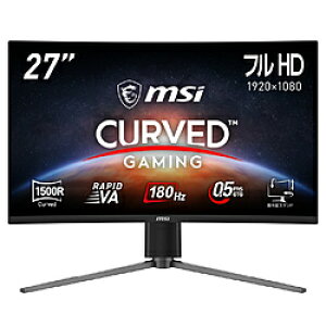 MSI(GGXAC) MAG 27C6PF Q[~Oj^[ m27^ /tHD(1920×1080) /Ch /Ȗʌ^ /180Hzn MAG27C6PF