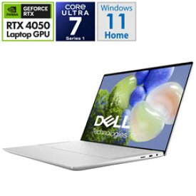 DELL(デル) モバイルノートパソコン XPS 14 9440 プラチナシルバー MX84T-ENL ［14.5型 /Windows11 Home /intel Core Ultra 7 /メモリ：32GB /SSD：1TB /無し /日本語版キーボード /2024年5月モデル］ MX84TENL