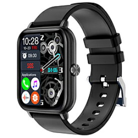 スマートR A-80BK スマートウォッチ 通話機能 録音機能付き ブラック A-80