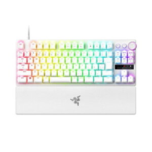RAZER(CU[) Q[~OL[{[h{XgXg(sbhgK[Ή) Huntsman V3 Pro Tenkeyless White Edition RZ03-04981800-R3J1 mL /USBn RZ0304981800R3J1
