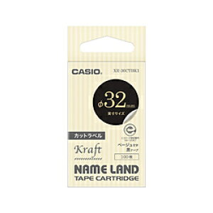 CASIO(�J�V�I) NAME LAND�e�[�v�@�J�b�g���x�� �� XR-36CTBK1 �m�x�[�W������ /36mm���n XR36CTBK1 �y864�z
