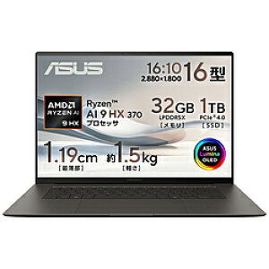 ASUS(GCX[X) m[gp\R Zenbook S 16 (UM5606) X}CAO[ UM5606WA-AI9321GR m16.0^ /Windows11 Home /AMD Ryzen 9 /F32GB /SSDF1TB /{ŃL[{[h /2024N8fn UM5606WAAI9321GR