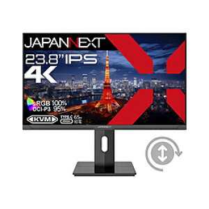 JAPANNEXT USB-Cڑ PCj^[ JN-IPS2380UHDR-C65W-HSP m23.8^ /4K(3840×2160j /Ch /60Hzn JNIPS2380UHDRC65WH