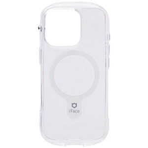 HAMEE iPhone2024 6.3inch iFace Look in Clear Hybrid MagSynq�P�[�X iFace �N���A 41-980446 IP16PIFACELOOKMG �y864�z