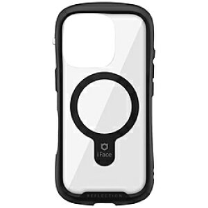 HAMEE iPhone2024 6.3inch iFace Reflection MagSynq KXNAP[X iFace ubN 41-980064 IP16PIFACERFTMGBK
