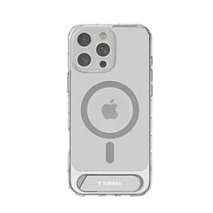 TORRAS�g���X Torras - Pstand case for iPhone 16 Pro Max�i6.9�C���`�j �m�N���A�n X00FX1829 X00FX1829 �y864�z