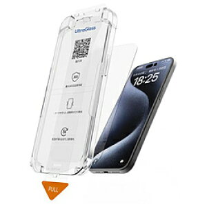 TORRAS�g���X Torras - UltraGlass High Definition Screen Protector for iPhone 15 �ی�t�B���� �N���A X00FX2035 X00FX2035