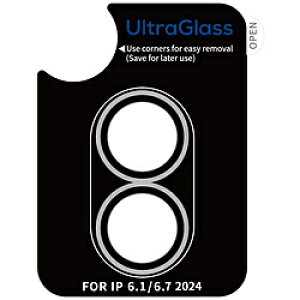 TORRAS�g���X Torras - UltraGlass Camera Lens Protection for iPhone 16 / 16 Plus �i2��p �����Y�t�B�����j �V���o�[ X00FX2045 X00FX2045 �y864�z