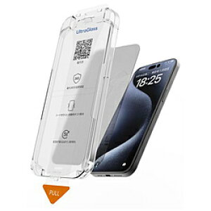 TORRAS�g���X Torras - UltraGlass Privacy Screen Protector for iPhone 16 Pro Max �ی�t�B���� �u���b�N X00FX2042 X00FX2042