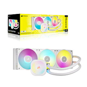 CORSAIR(RZA) CPUN[[ 120mmt@x3 [LGA1851/1700EAM5/AM4] iCUE LINK TITAN 360 RX RGB White zCg CW-9061021-WW CW9061021WW