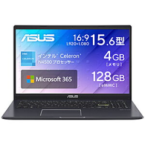 ASUS(GCX[X) m[gp\R Vivobook Go 15 E510KA X^[ubN E510KA-N441BWS m15.6^ /Windows11 S /intel Celeron /F4GB /eMMCF128GB /Microsoft 365 Basic /{ŃL[{[h /2024N10fn E510KAN