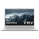 FUJITSU(富士通） ノートパソコン FMV Lite 3515/J3 アーバンホワイト FMV3515J3W ［15.6型 /Windows11 Home /intel Celeron /メモリ：8GB /SSD：256GB /Office Home and Business /日本語版キーボード /2024年10月モデル］ FMV3515J3W