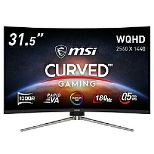 MSI(GGXAC) USB-CΉ Q[~Oj^[ MAG 325CQRF QD E2 m31.5^ /WQHD(2560×1440j /Ch /Ȗʌ^ /180Hzn MAG325CQRFQDE2