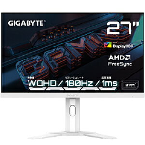 GIGABYTE(MKoCg) USB-CΉ Q[~Oj^[ M27QA ICE m27^ /WQHD(2560×1440j /Ch /180Hzn GIGABYTEM27QAICE