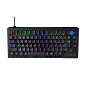 PRINCETON(�v�����X�g��) �Q�[�~���O�L�[�{�[�h �u���b�N UP-MKGA75MTL-J �m�L�� /USB�n UP-MKGA75MTL-J
