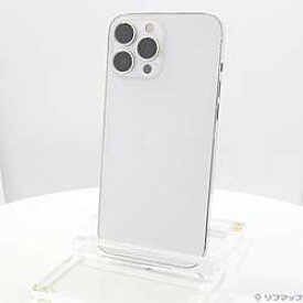 【中古】Apple(アップル) iPhone13 Pro Max 256GB シルバー MLJ93J／A SIMフリー【291-ud】