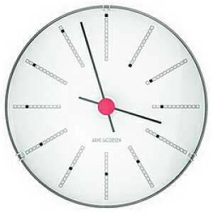 �C���e�b�N �|���v Bankers Wall Clock 12cm white AJ43688 AJ43688