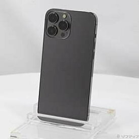 【中古】Apple(アップル) iPhone13 Pro Max 256GB グラファイト MLJ83J／A SIMフリー【291-ud】