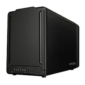 CENTURY(Z`[) HDDP[X USB-C{USB-Aڑ ̃Q[gnEX 4Bay(Mac/Windows11Ή) ubN CRGH35U10G m3.5C`Ή /SATA /4n CRGH35U10G