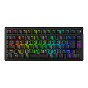 HYPERX �Q�[�~���O�L�[�{�[�h HyperX Alloy Rise 75 Wireless �u���b�N 91Y91AA#ABJ �m�L���E���C�����X /Bluetooth�EUSB�n 91Y91AA#ABJ