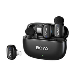 ̑[J[ Wireless mic BOYA mini12 {[~j12 Lightning/Type-CΉ w X}z/^ubgp ubN BOYAMINI12 BOYAMINI12