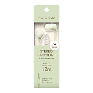 PGA �C���z���@�J�i���^ Premium Style �O���[�� PG-SECE1GR3 �m��3.5mm �~�j�v���O�n PGSECE1GR3