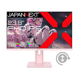 JAPANNEXT JN-IPS238G200F-HSP-PK Q[~Oj^[ (200Hz) sN m23.8^ /tHD(1920×1080) /Chn JNIPS238G200FHSPPK