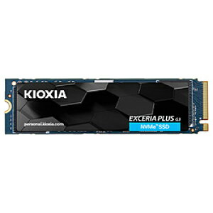 KIOXIA ����SSD PCI-Express�ڑ� EXCERIA PLUS G3 SSD-CK2.0N4PLG3J �m2TB /M.2�n SSDCK2.0N4PLG3J [�U���s��] [����s��]