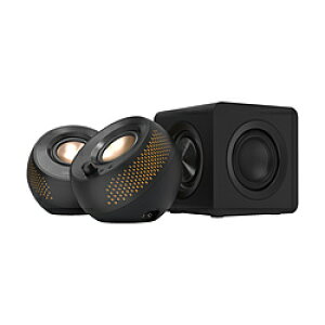 CREATIVE(NGCeBu) SP-PBLXP-BKA PCXs[J[ Bluetooth{3.5mmڑ / USB-Cd Pebble X Plus(TuE[t@[) mUSBd /2.1chn SPPBLXPBKA