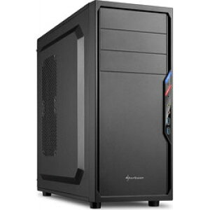 SHARKOON ATX�^Micro ATX�Ή��~�h���^���[PC�P�[�X �i�d���Ȃ��E�u���b�N�j�@SHA-VS4-VBK SHAVS4VBK